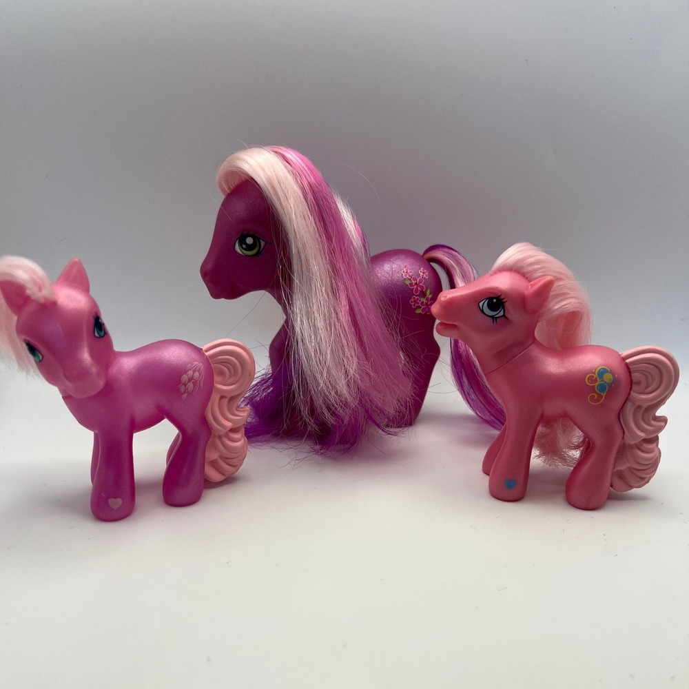 My Little Pony G3 Mixed Lot Pinkie Pie Wysteria Cherry Blossom McDonalds 02 05